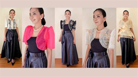 filipiniana hairstyle|The Ultimate Filipiniana Attire Guide .